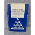 1988 Teoría de la Arquitectura José Villagrán García UNAM HC 1st Ed