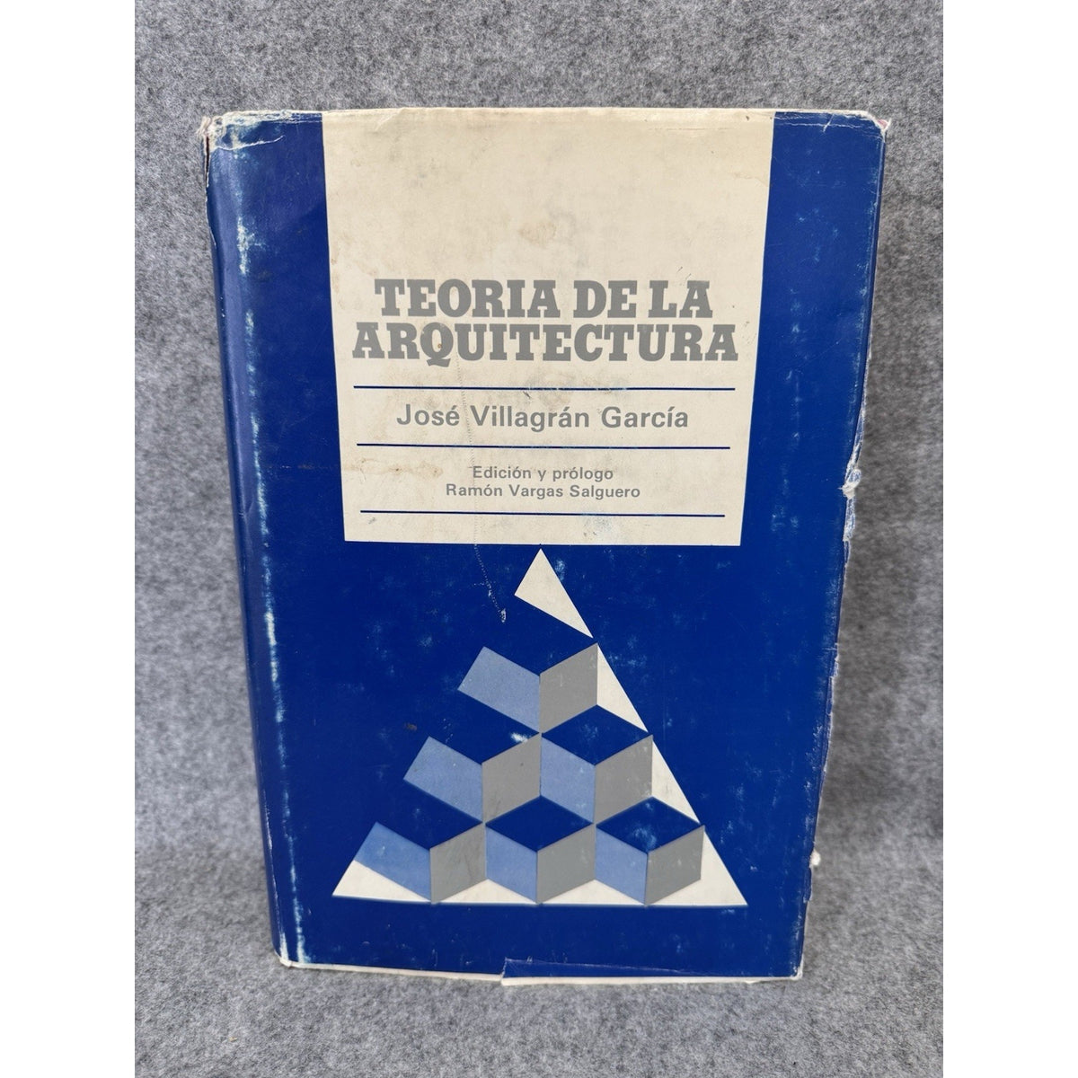 1988 Teoría de la Arquitectura José Villagrán García UNAM HC 1st Ed