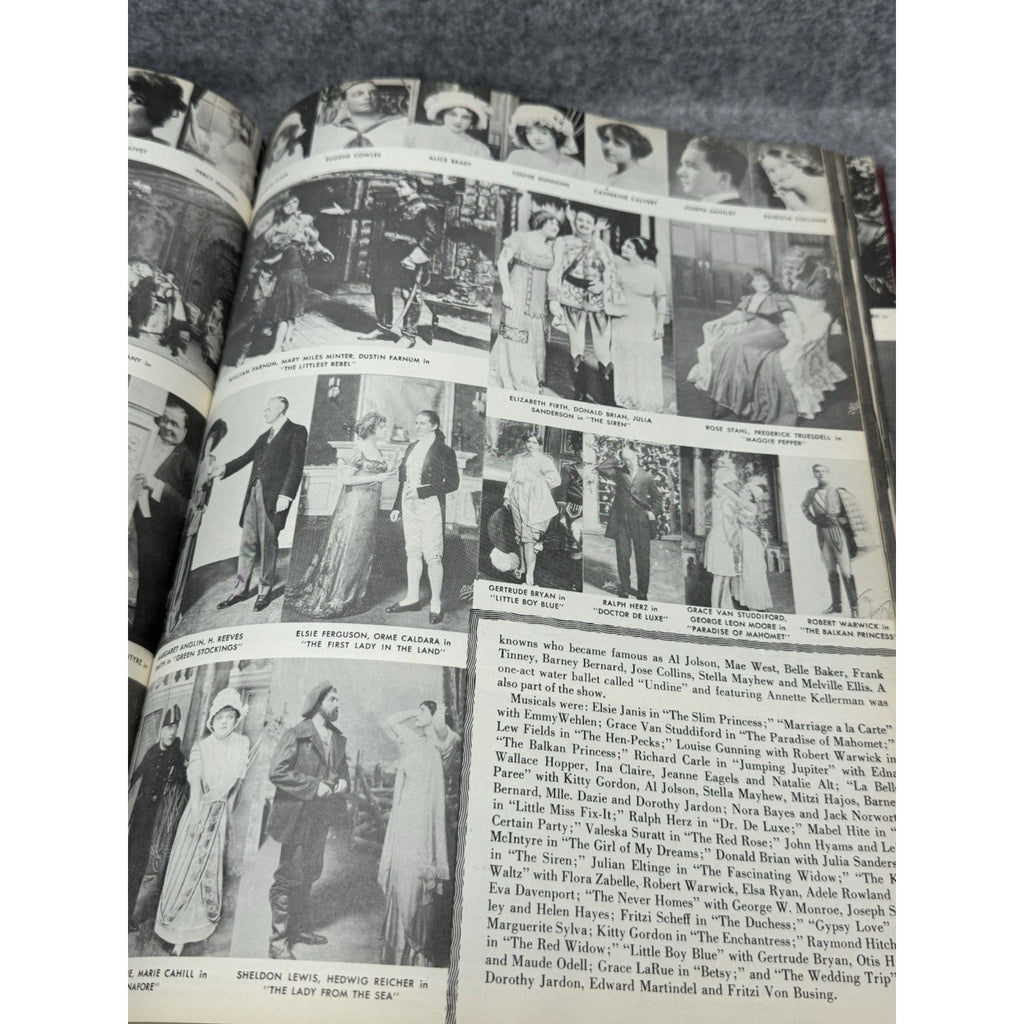1950 Pictorial History of the American Theatre Daniel Blum Broadway Illustrated