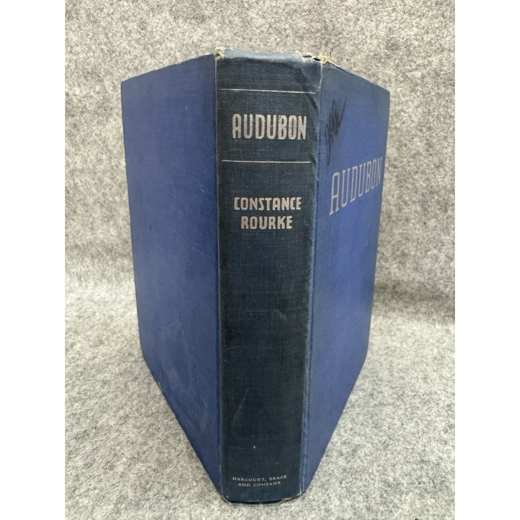 1936 Audubon Constance Rourke HC 12 Color Plates Bird Biography Nature