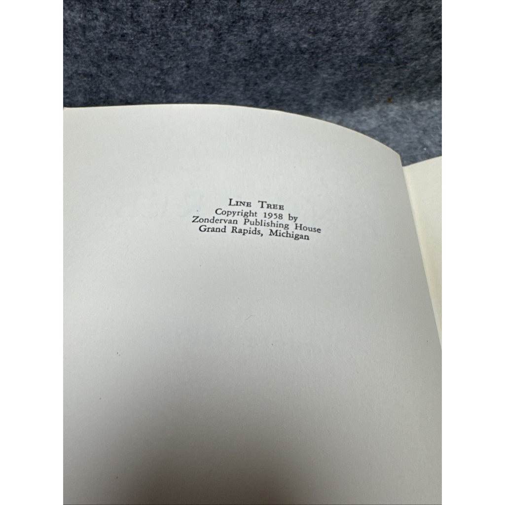 Line Tree [Hardcover] Lenore DePree [1958] FIRST Edition