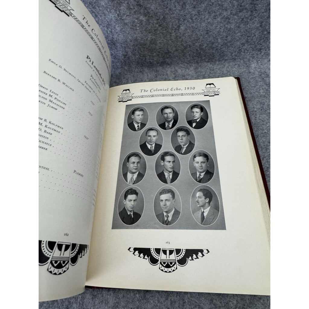 1930 Colonial Echo William & Mary Yearbook Williamsburg VA Hardcover
