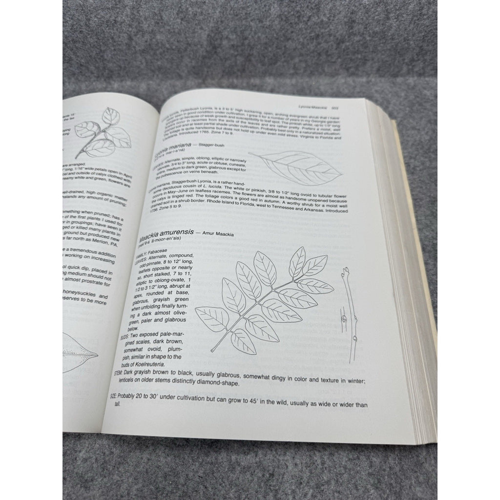 Manual of Woody Landscape Plants Michael A. Dirr 1990 4th Ed Horticulture