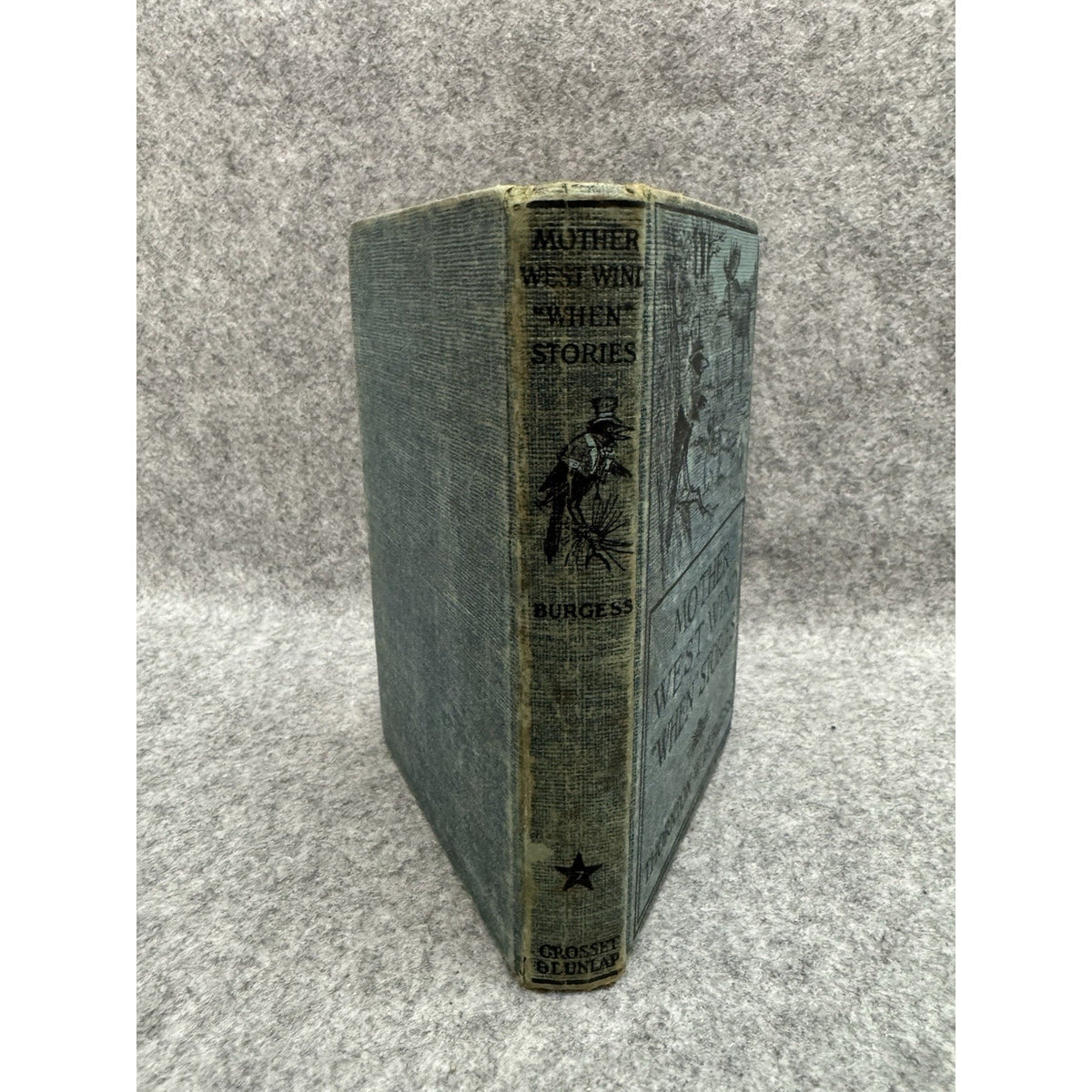 1917 Mother West Wind “When” Stories Thornton W. Burgess HC Harrison Cady
