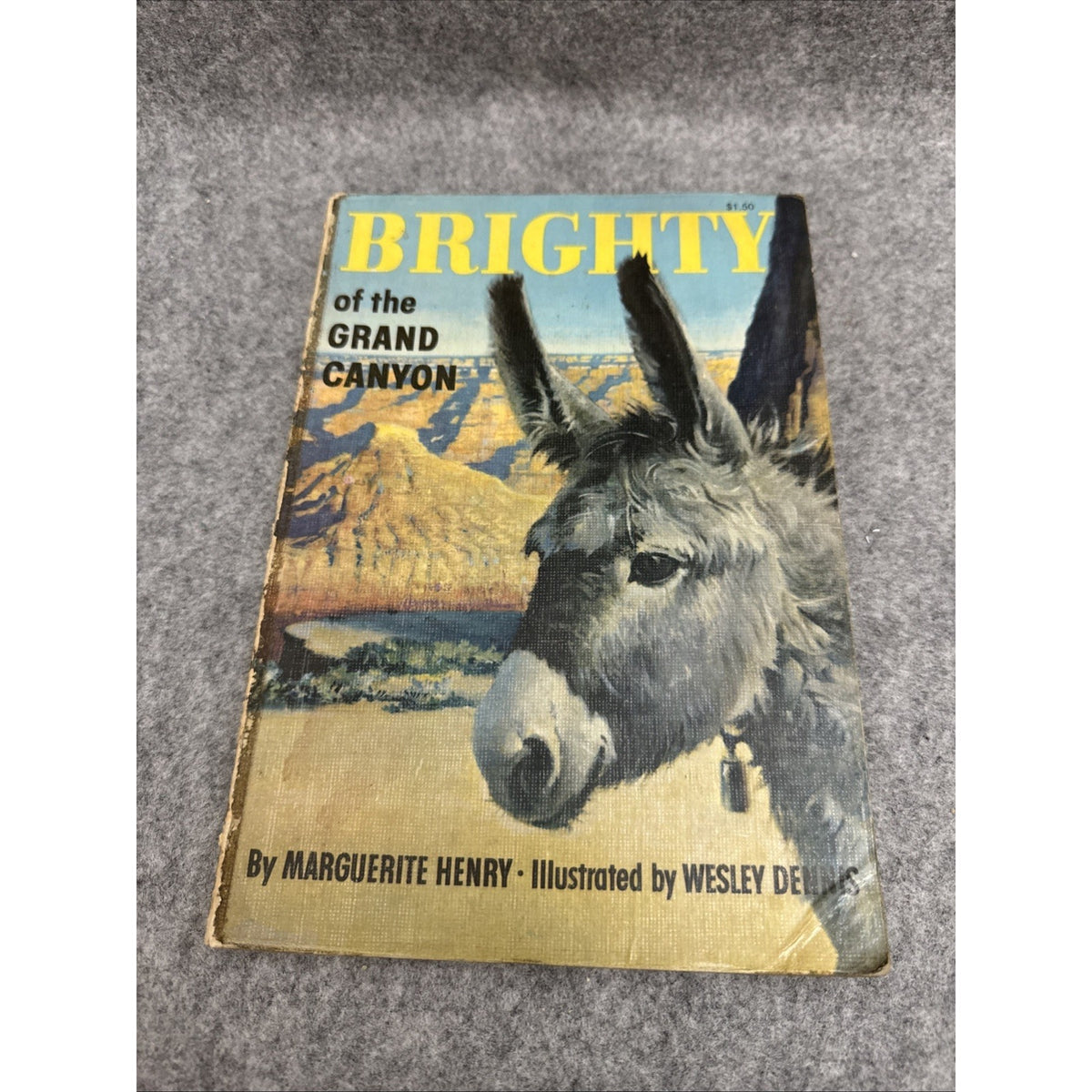 Brighty of the Grand Canyon by Marguerite Henry 1969 Softcover