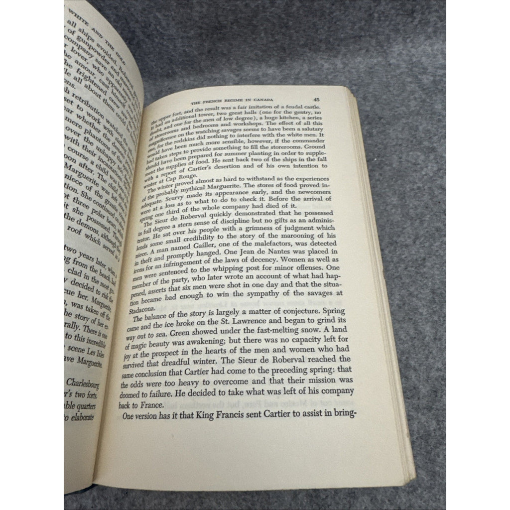 THE WHITE AND THE GOLD: The French Regime in Canada - Thomas B. Costain - 1954 -