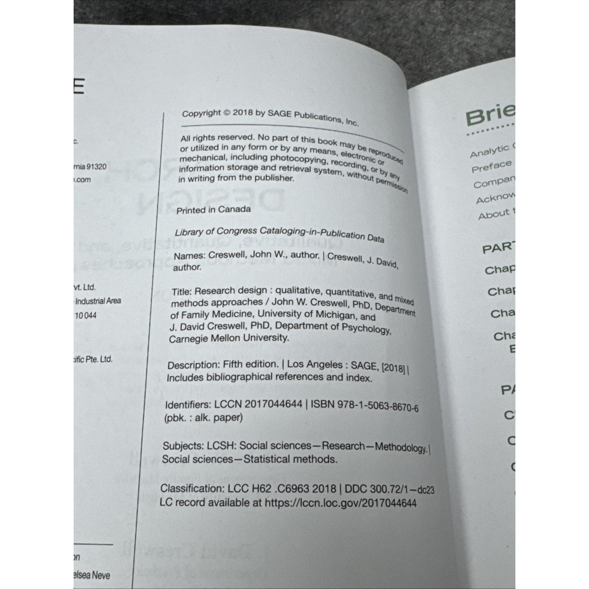 Research Design : Qualitative, Quantitative, and Mixed Methods Approaches by...