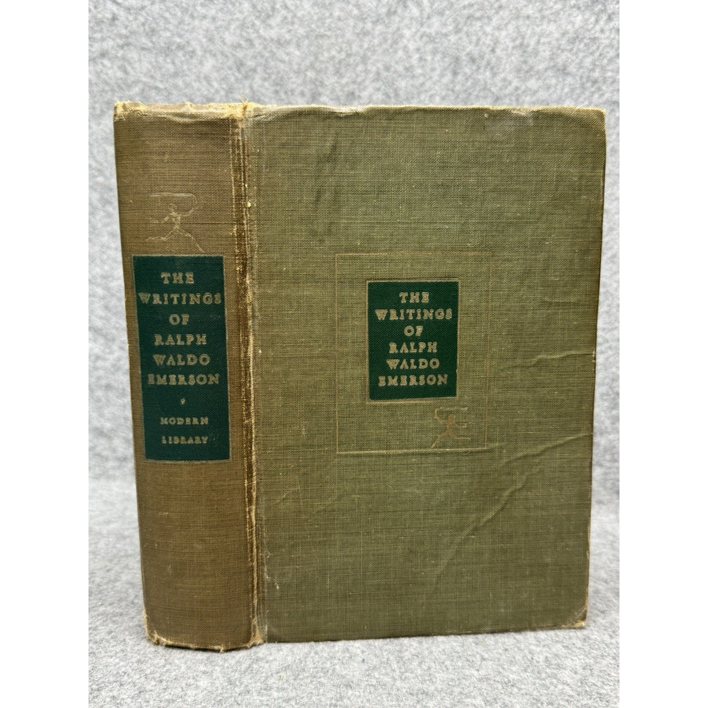 1940 Complete Essays & Writings Ralph Waldo Emerson Modern Library Hardcover