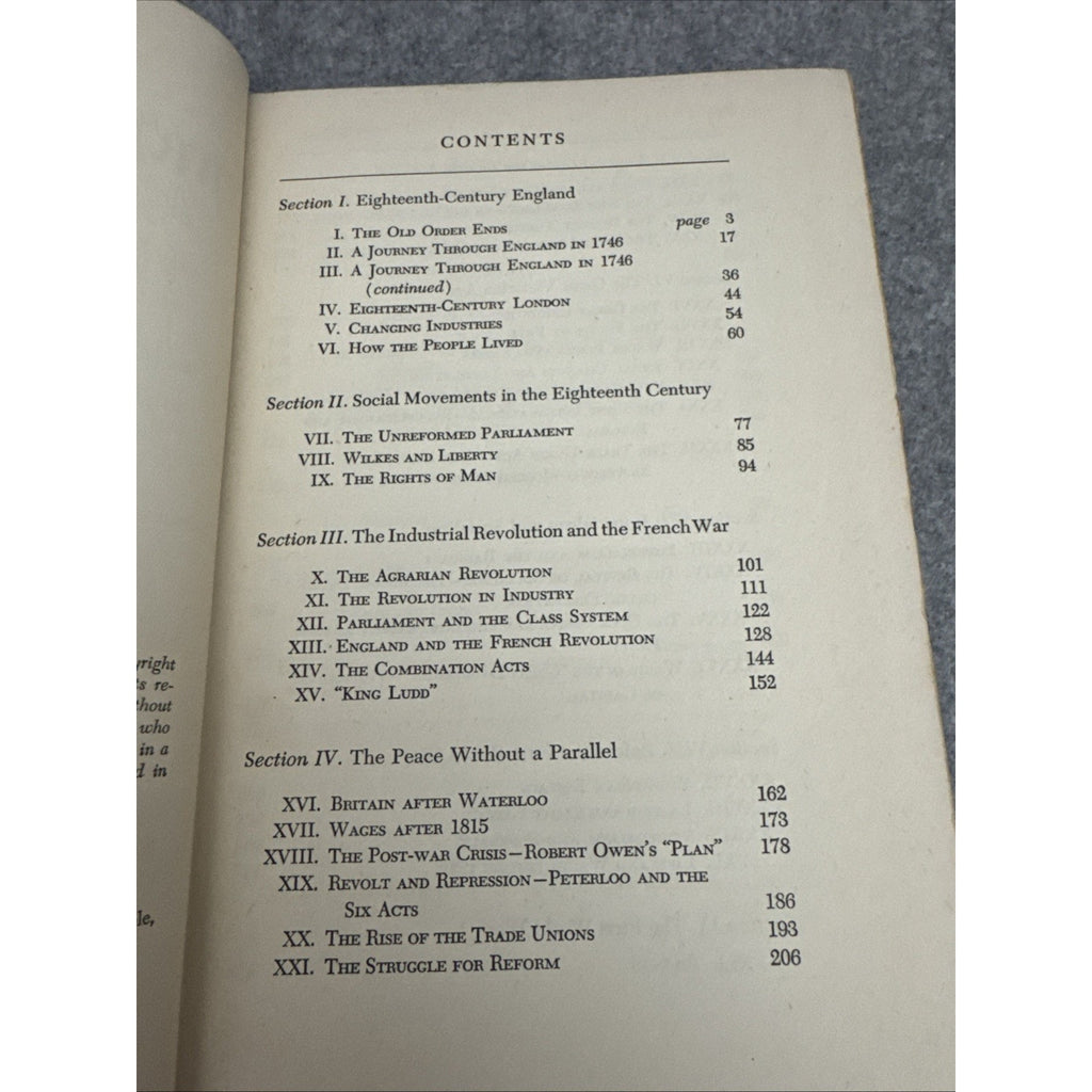 The British People 1746 - 1946 by G.D.H. Cole & Raymond Postgate 1947 HC