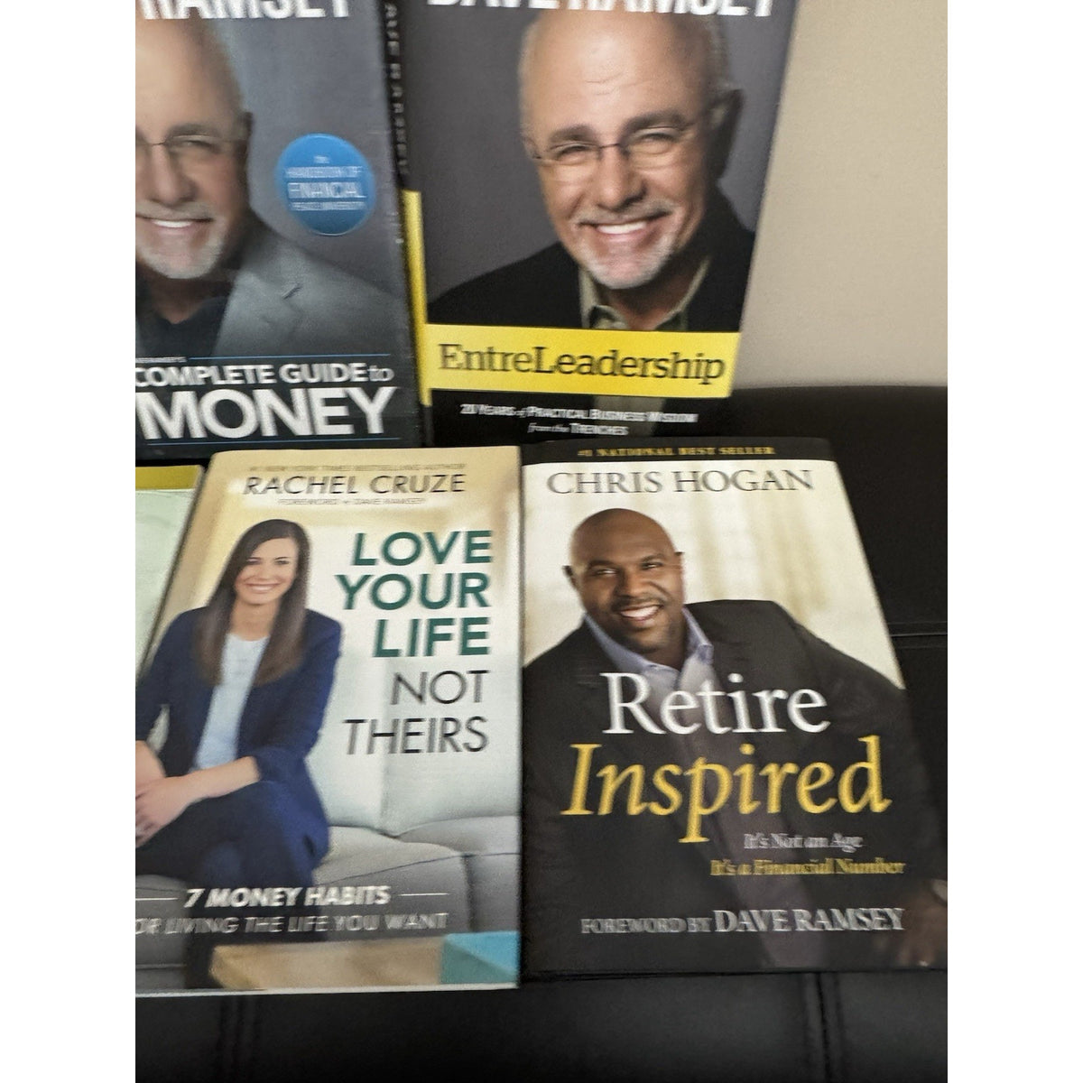 Dave Ramsey 5 Book Lot Money EntreLeadership Retire Inspired