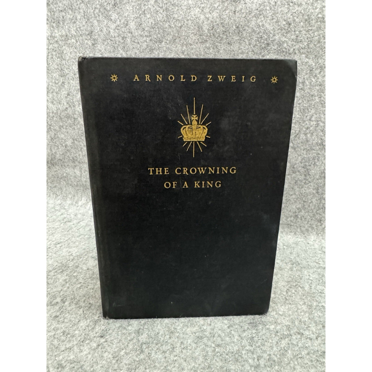 1938 The Crowning of a King Arnold Zweig Viking Press HC Map Endpapers