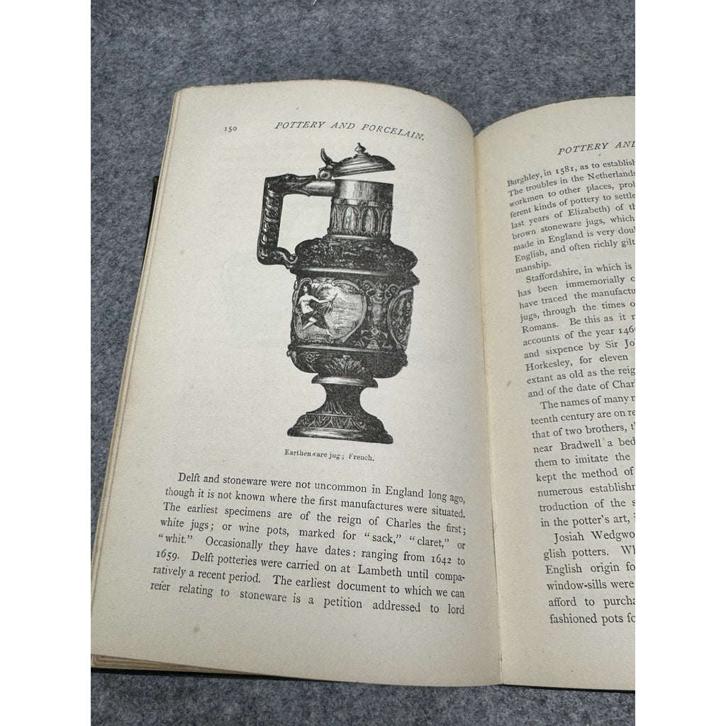 The Industrial Arts Historical Sketches Antique Illustrated Pottery Design HC
