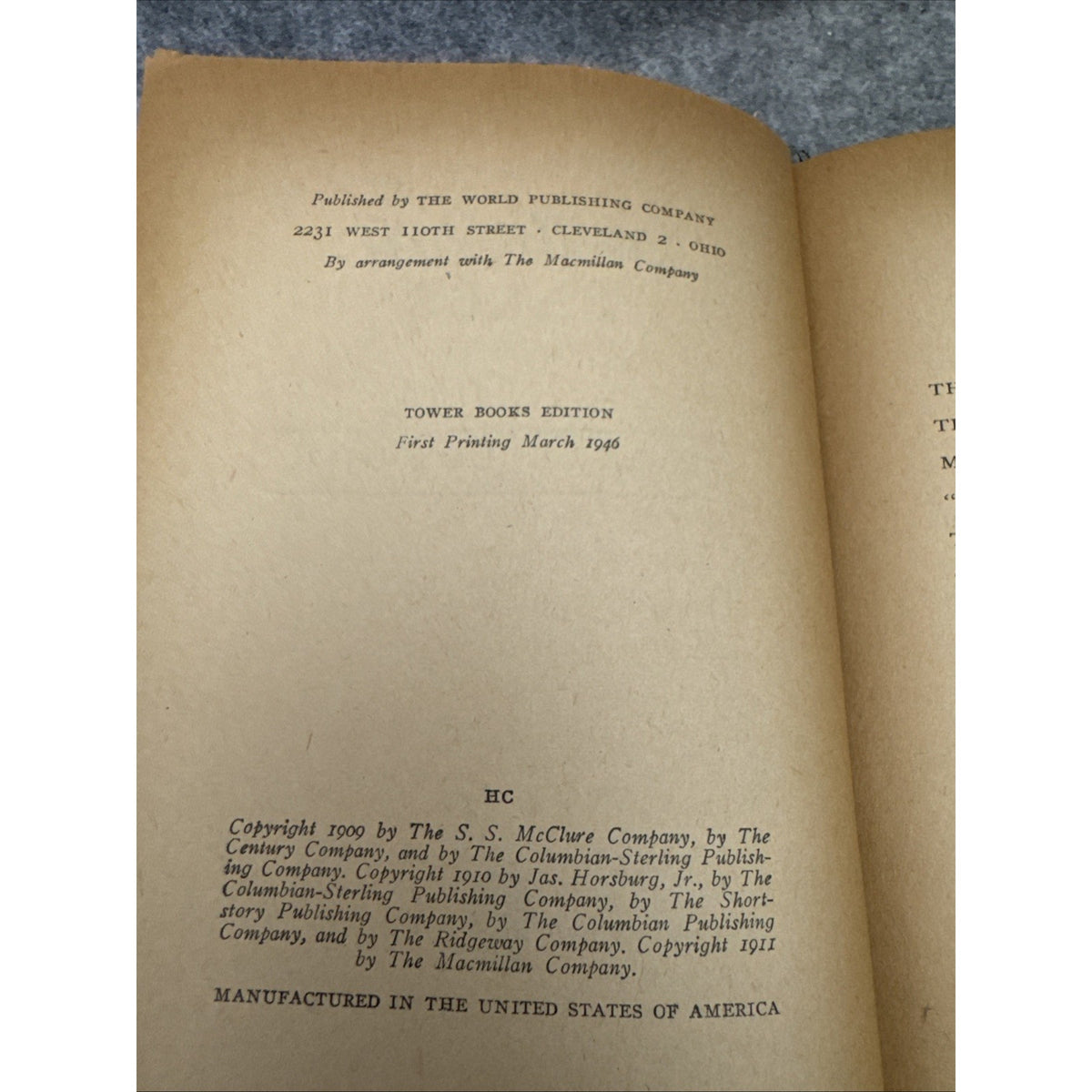 South Sea Tales, Jack London, 1946, Hardbound