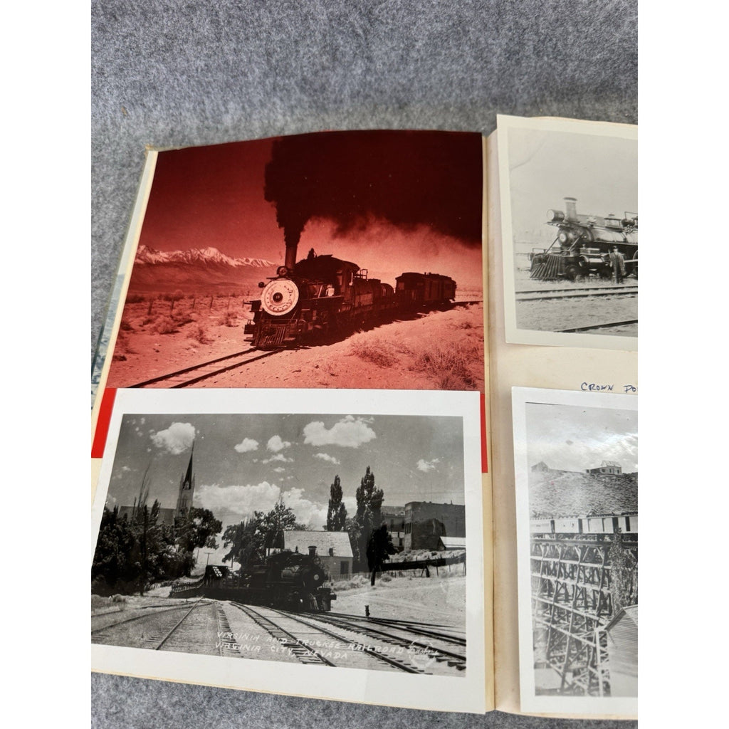 1957 Steamcars to the Comstock Beebe Clegg Virginia Truckee RR HC + Ephemera