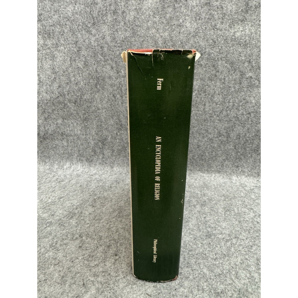 1945 An Encyclopedia of Religion Vergilius Ferm HC DJ Philosophical