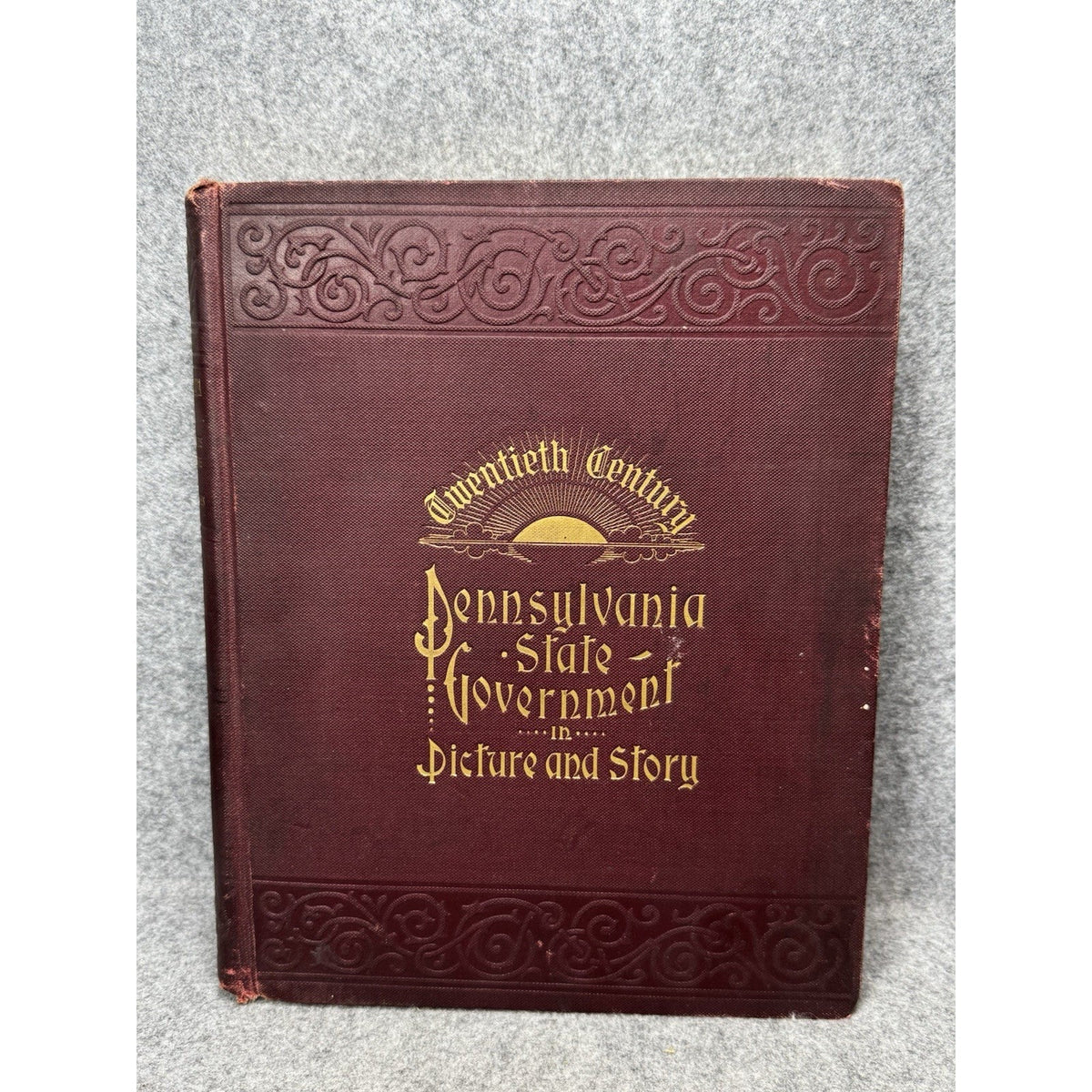 1907 Pennsylvania State Government in Picture and Story Rodearmel Illustrated