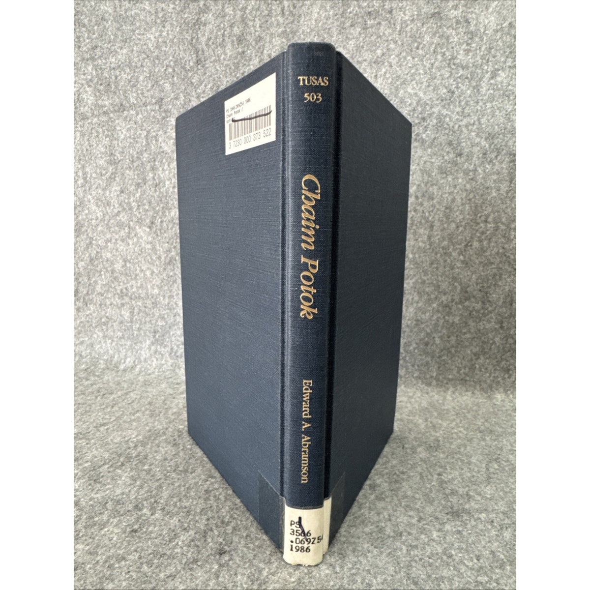 Chaim Potok Hardcover Edward A. Abramson