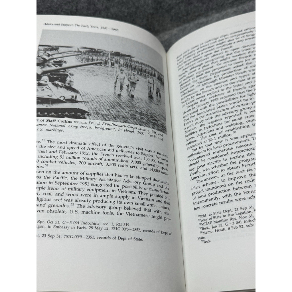 Advice & Support Early Years 1941-1960 US Army Vietnam 1983 1st Print
