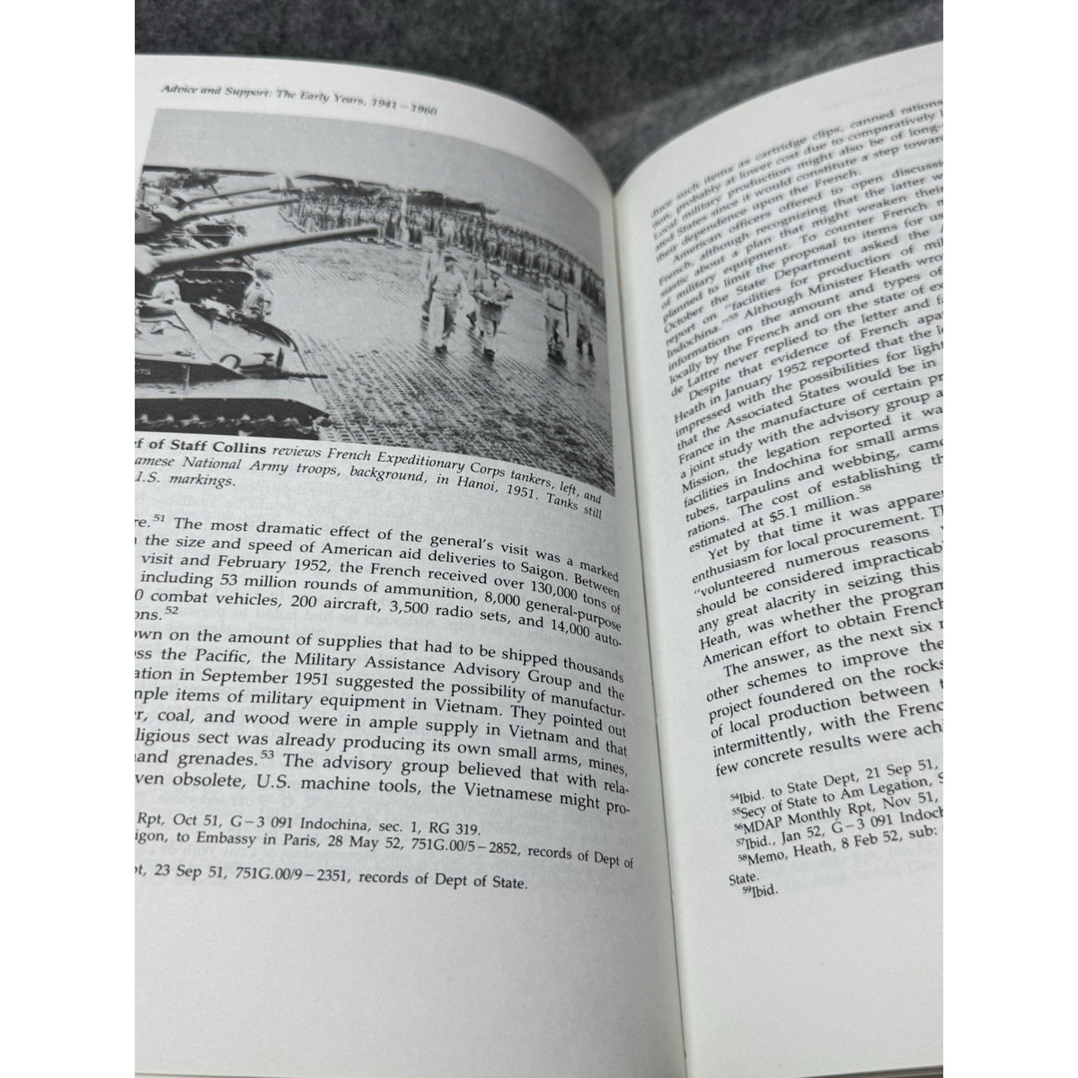 Advice & Support Early Years 1941-1960 US Army Vietnam 1983 1st Print