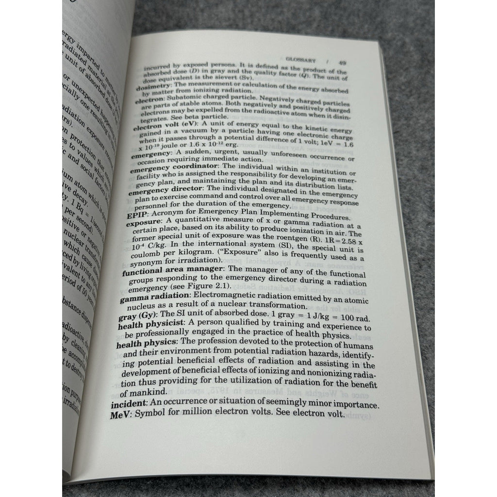 Radiation Emergency Plans NCRP Report 111 Nuclear Medical Industrial Safety