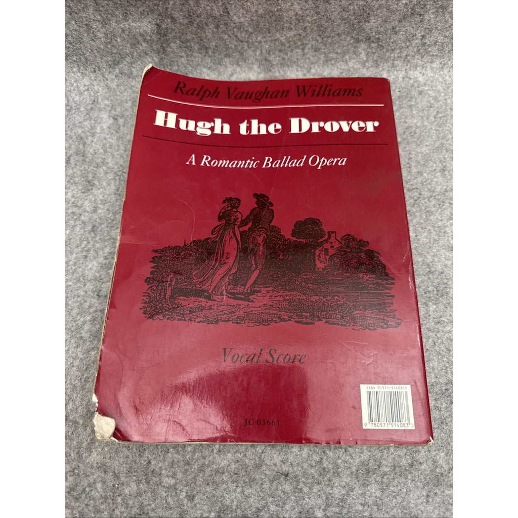 Hugh the Drover : Vocal Score by Ralph Vaughan Williams (1988, Trade Paperback)