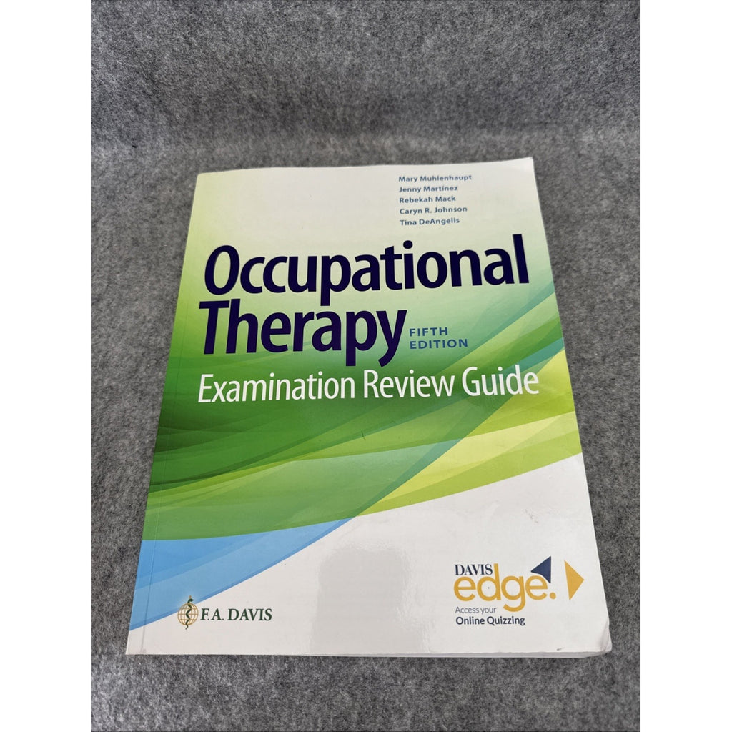 Occupational Therapy Examination Review Guide by Faota Muhlenhaupt, Mary, Otr L