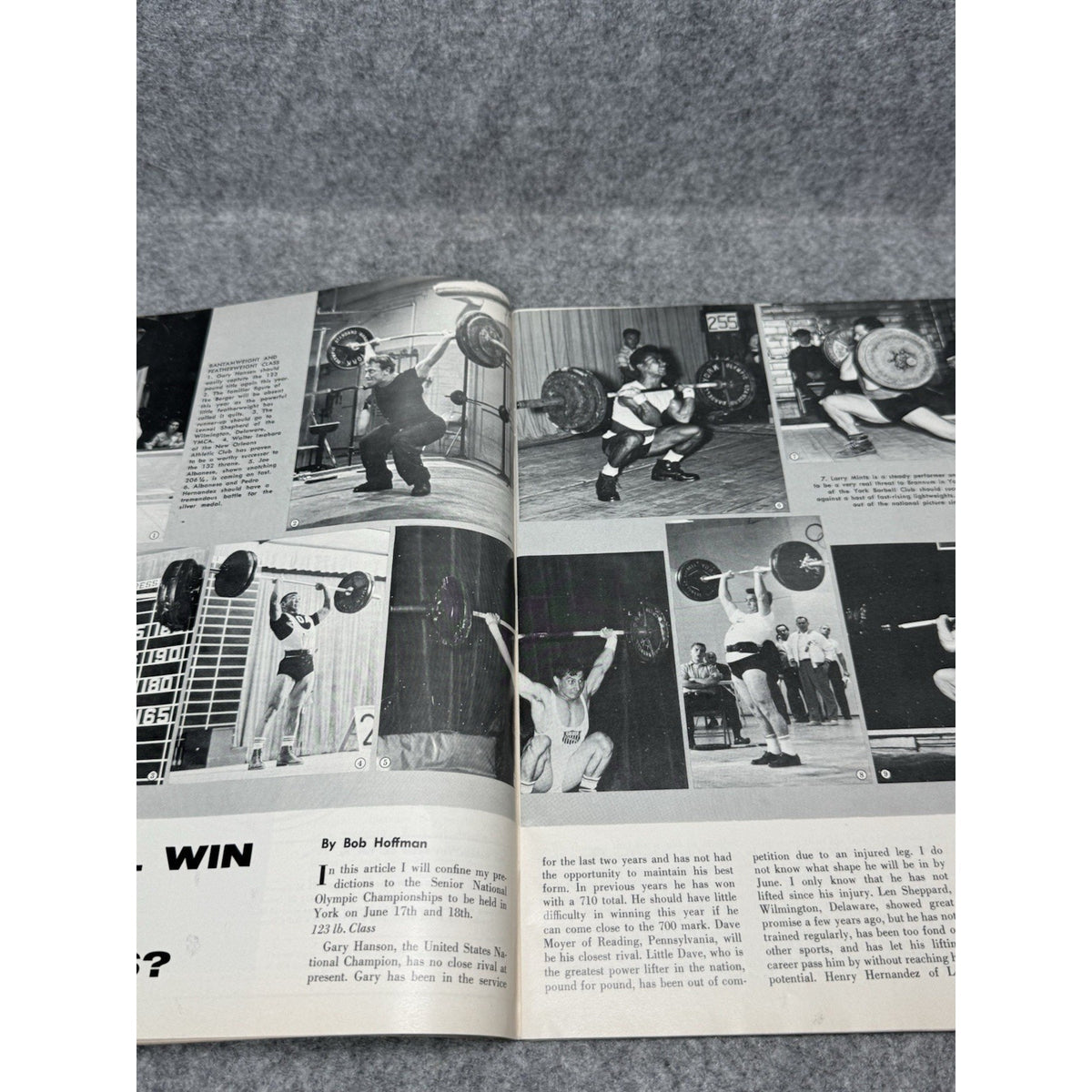 Strength & Health June 1966 Gable Boudreaux Bodybuilding Magazine York Barbell