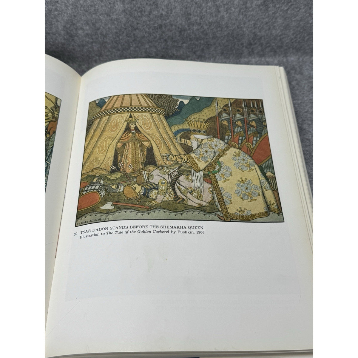 1981 Ivan Bilibin Russian Fairy Tale Art Sergei Golynets Hardcover DJ