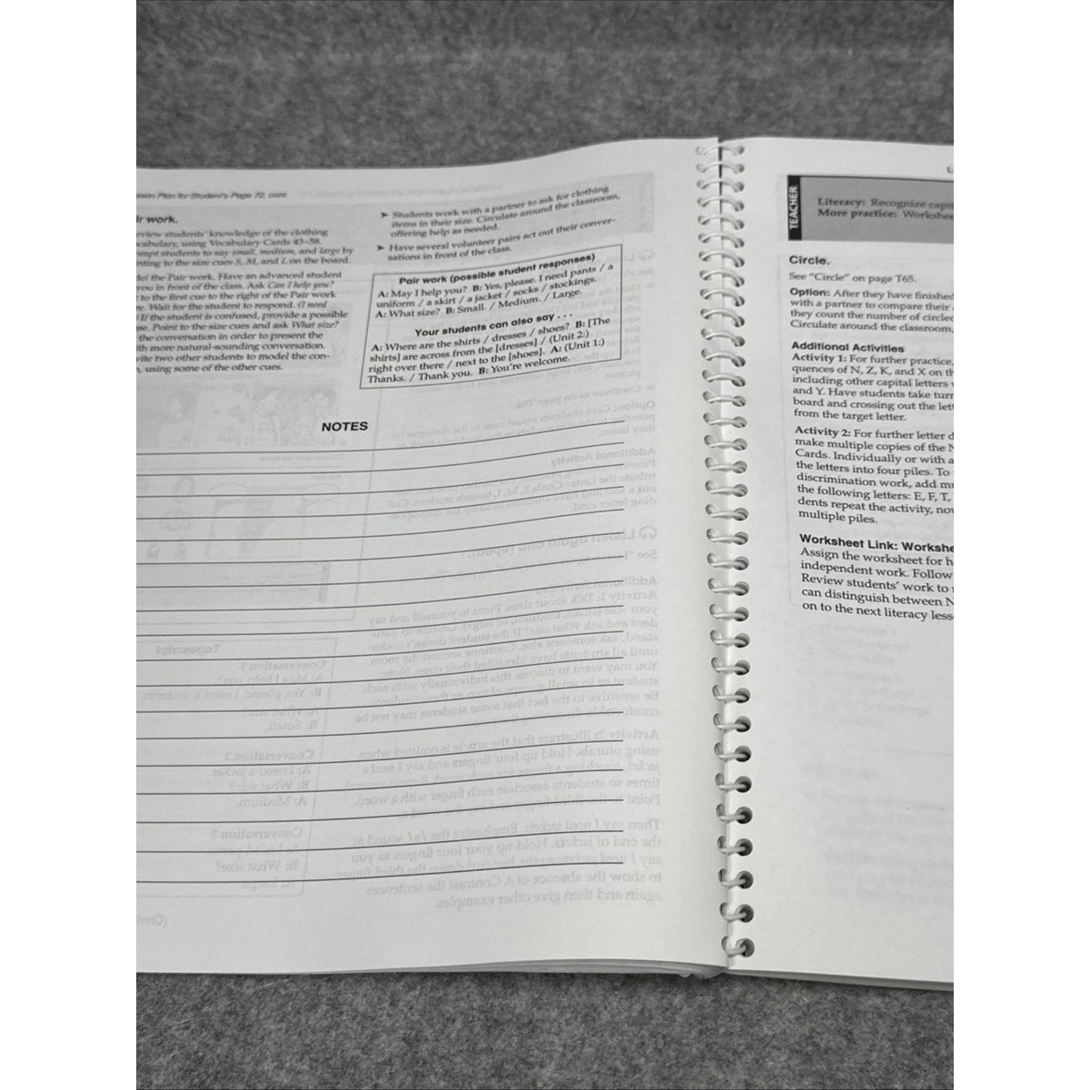 Literacy Plus A: Teachers Manual NO CD