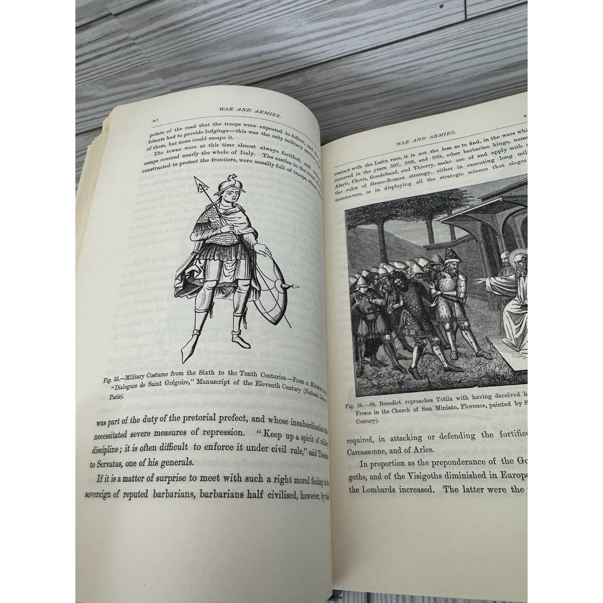 Military Religious Life Middle Ages Lacroix 1964 HC Illustrated Ungar