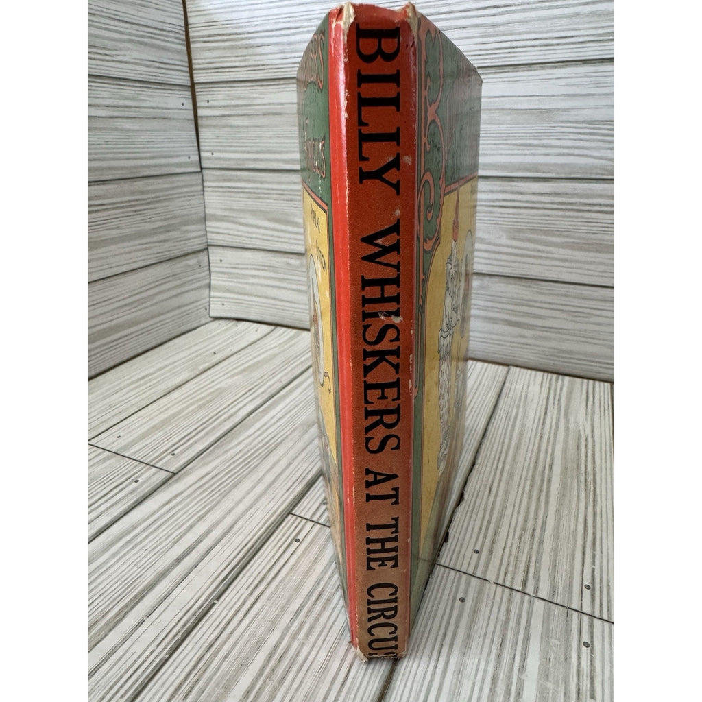 Billy Whiskers at the Circus 1908 Saalfield HC Illustrated Antique Book