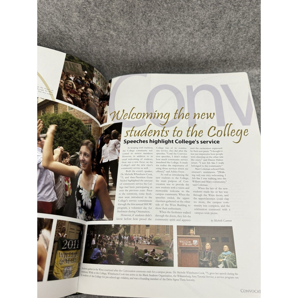 2008 Colonial Echo William & Mary College Yearbook Williamsburg VA HC
