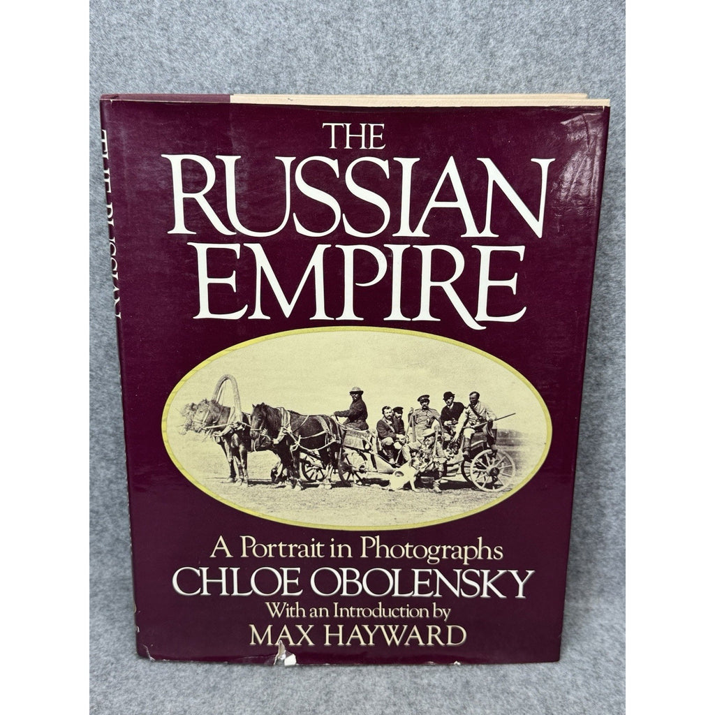 1979 The Russian Empire Chloe Obolensky First Edition HC DJ Photo History