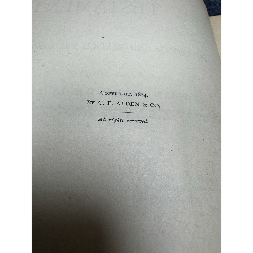 1884 New Testament Authorized Revised Versions Howard Crosby Commentary
