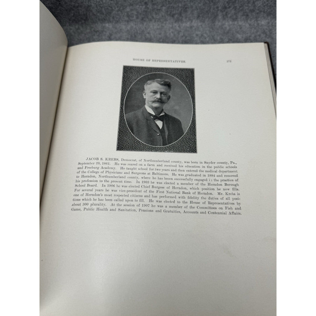 1907 Pennsylvania State Government in Picture and Story Rodearmel Illustrated