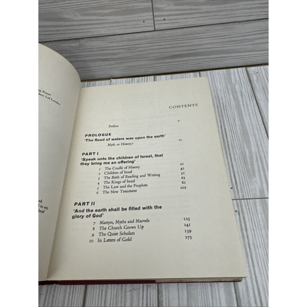 6000 years of the bible book, by G.S. Wegener, 1963 Hardcover