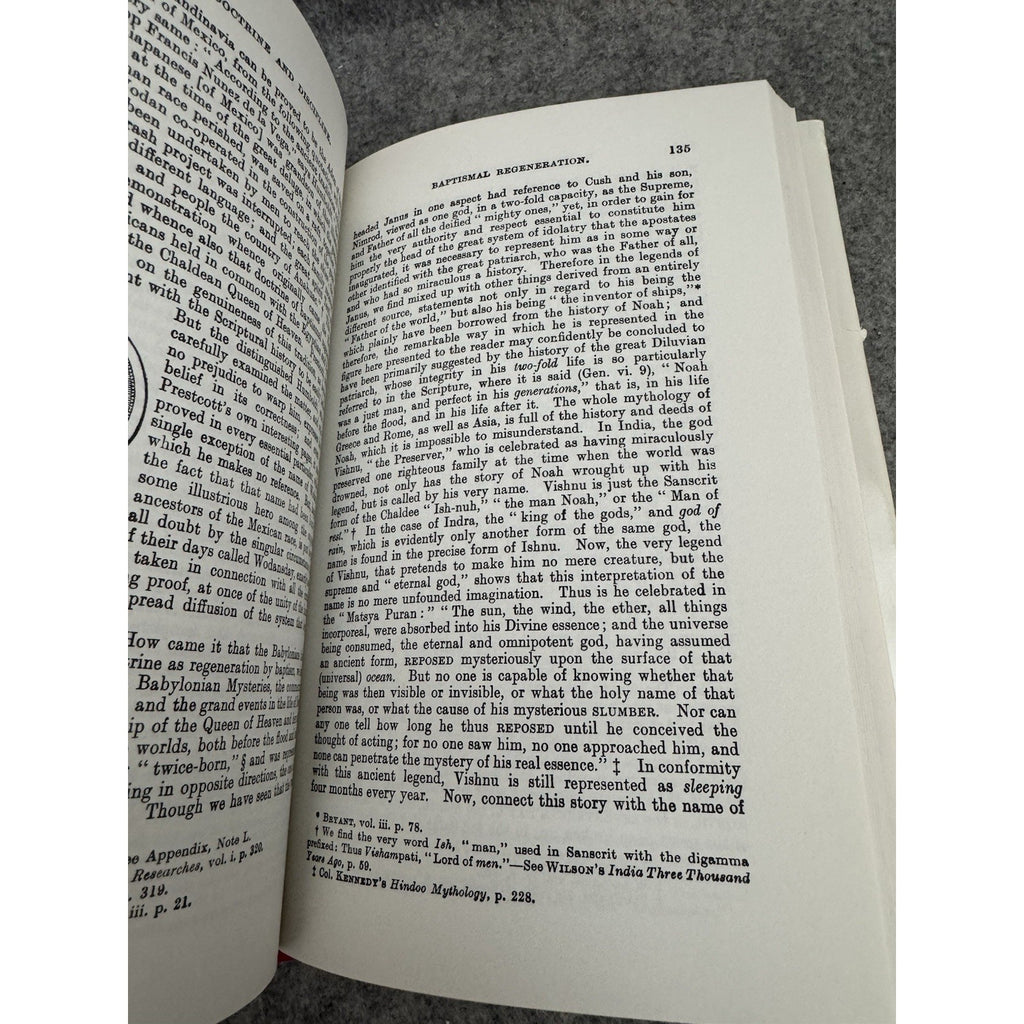 The Two Babylons Alexander Hislop Hardcover Loizeaux Brothers Theology