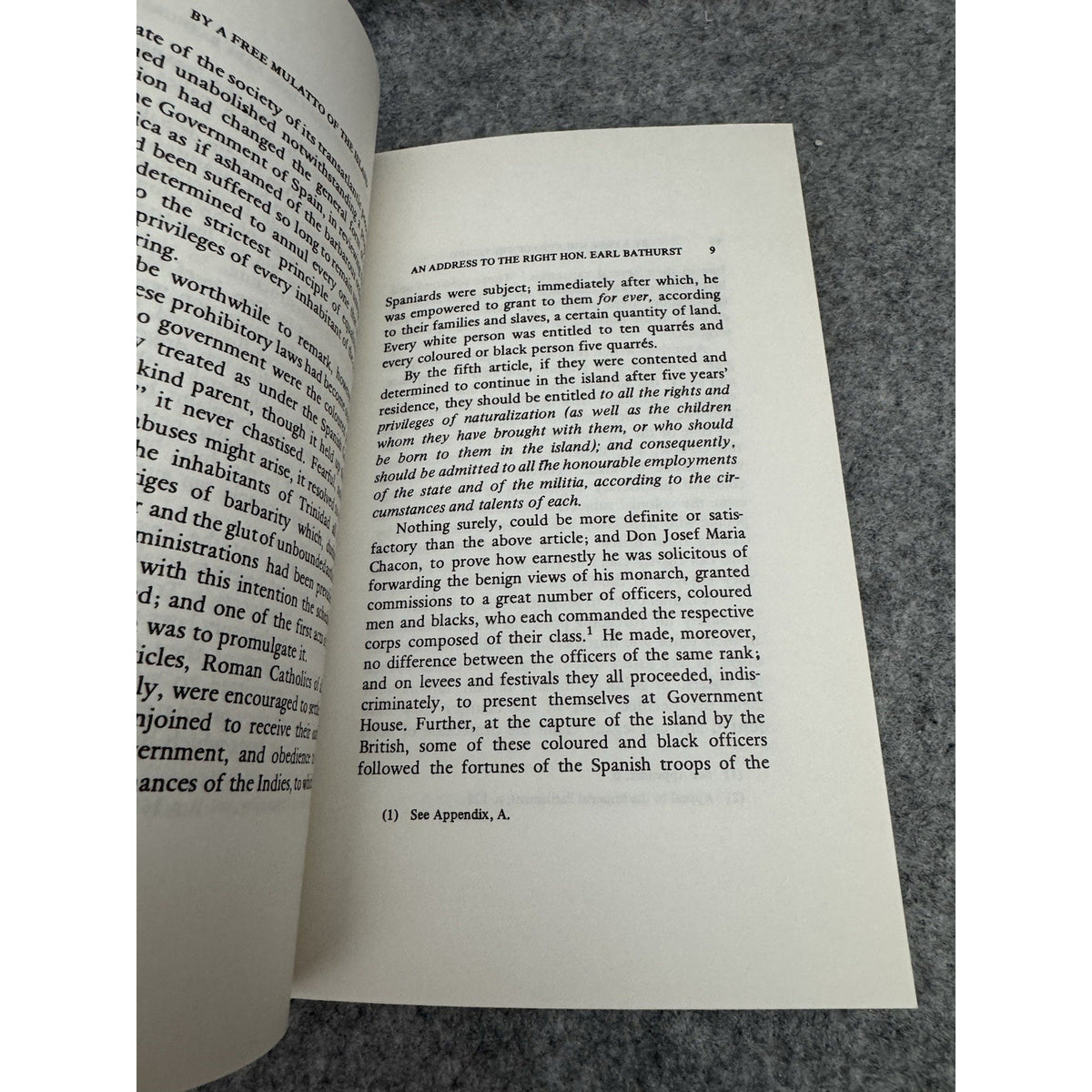 Free Mulatto J.B. Philippe 1987 1st Edition Trinidad History Paperback