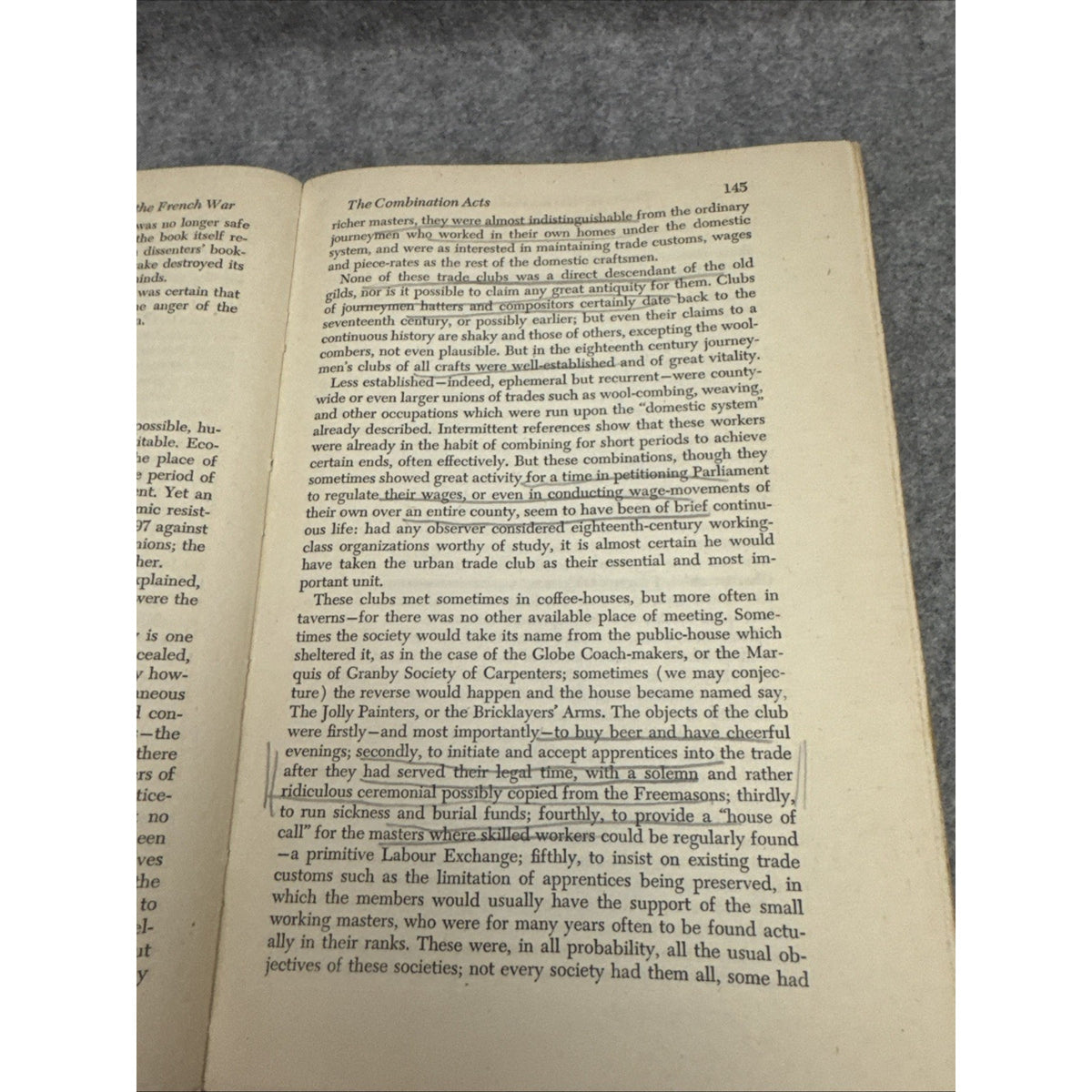 The British People 1746 - 1946 by G.D.H. Cole & Raymond Postgate 1947 HC