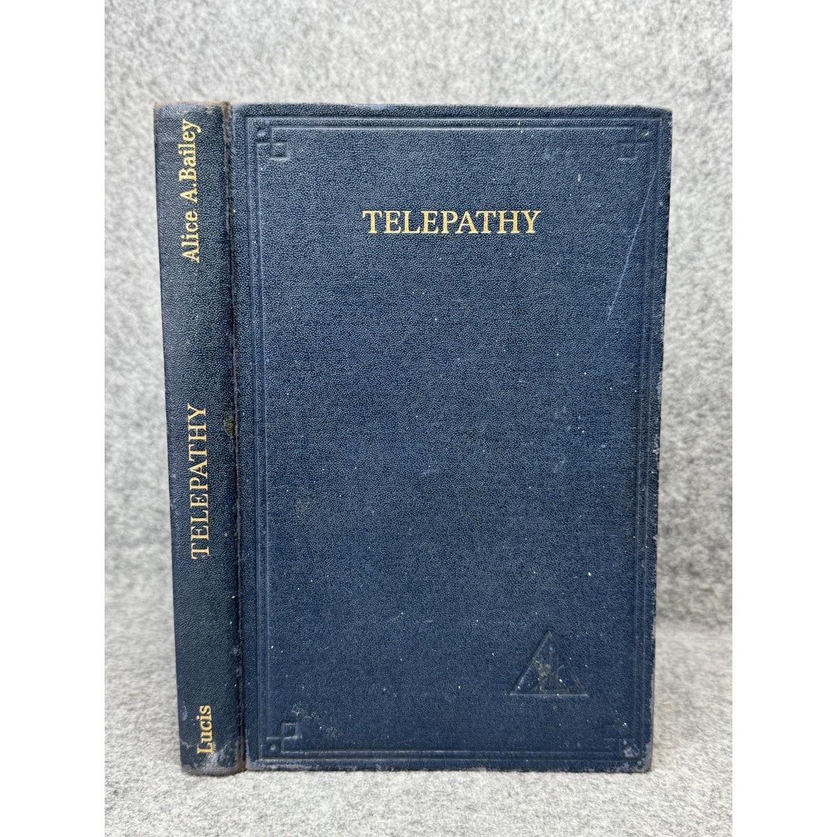 Telepathy Etheric Vehicle Alice A Bailey 1951 Occult Theosophy Hardcover