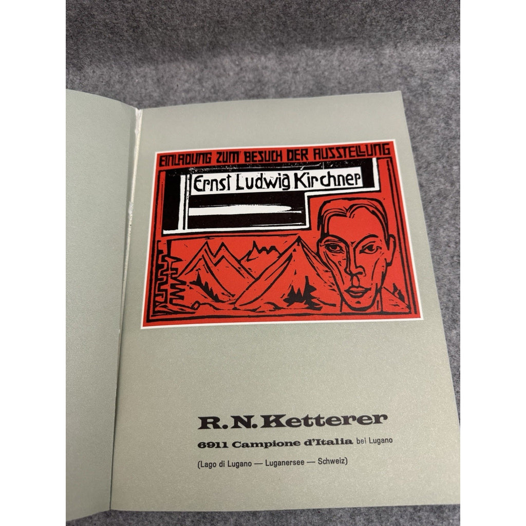 Ernst Ludwig Kirchner Exhibition Catalog Roman Norbert Ketterer Art PB