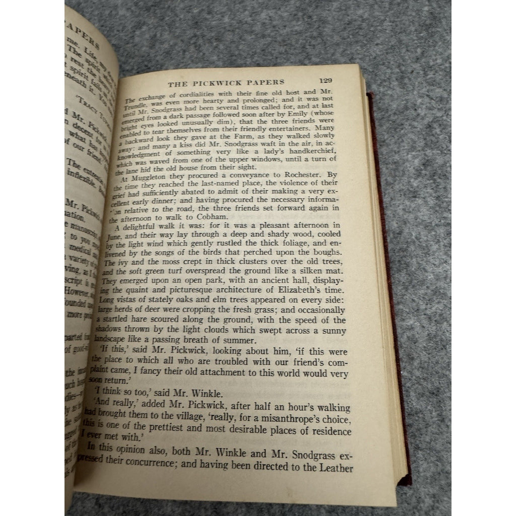 Charles Dickens The Pickwick Papers Vol VI HC Illustrated Cleartype Edition
