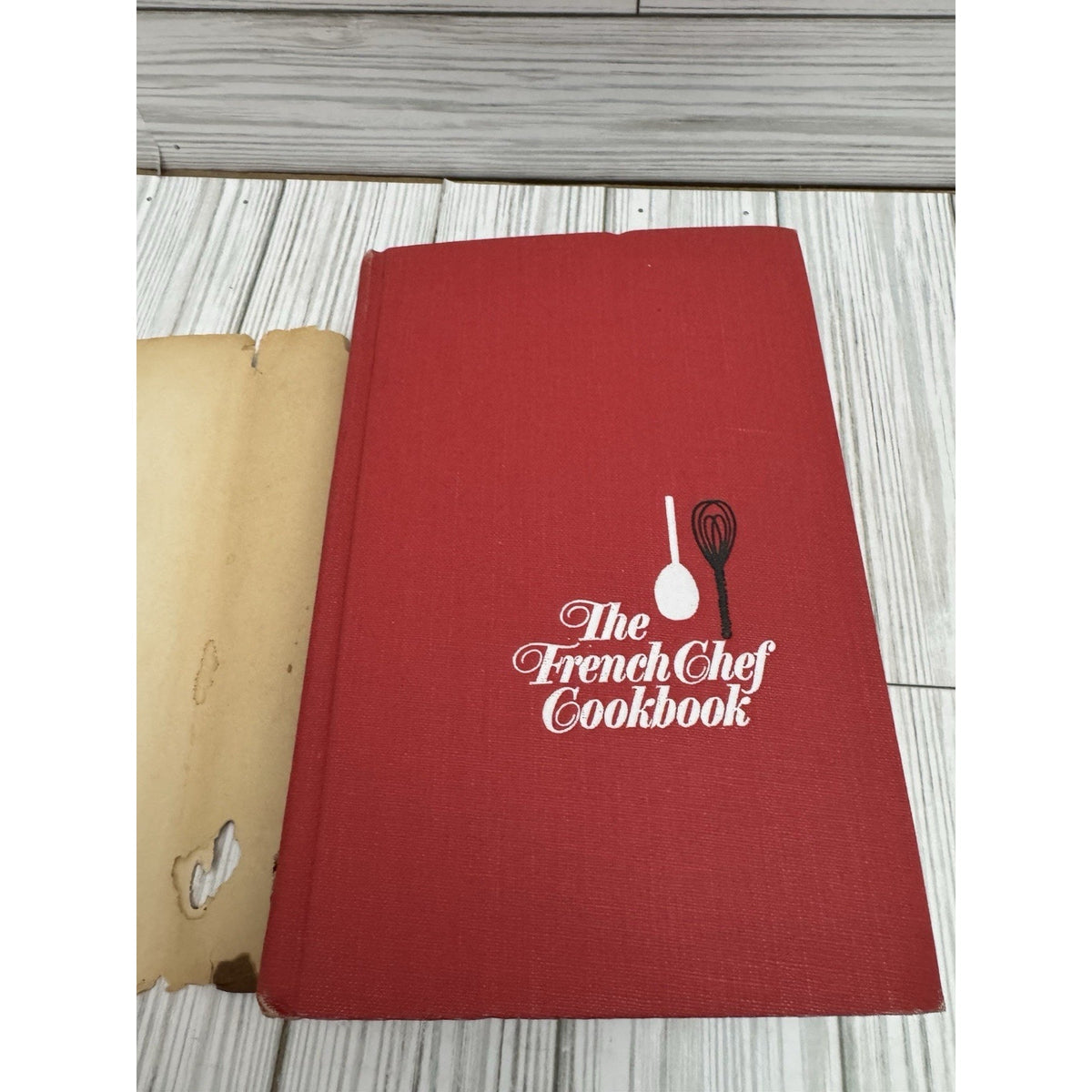 The French Chef Cookbook Julia Child HC 1960s Knopf BCE w/DJ
