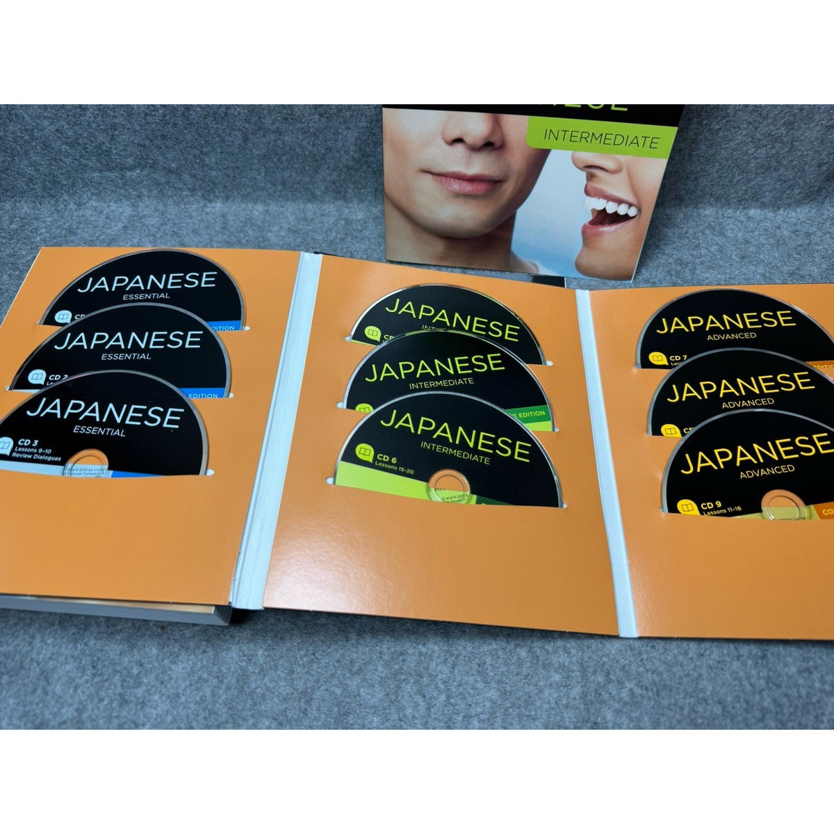Living Language Japanese Complete Edition 4 Books 9 CDs Beginner Advanced