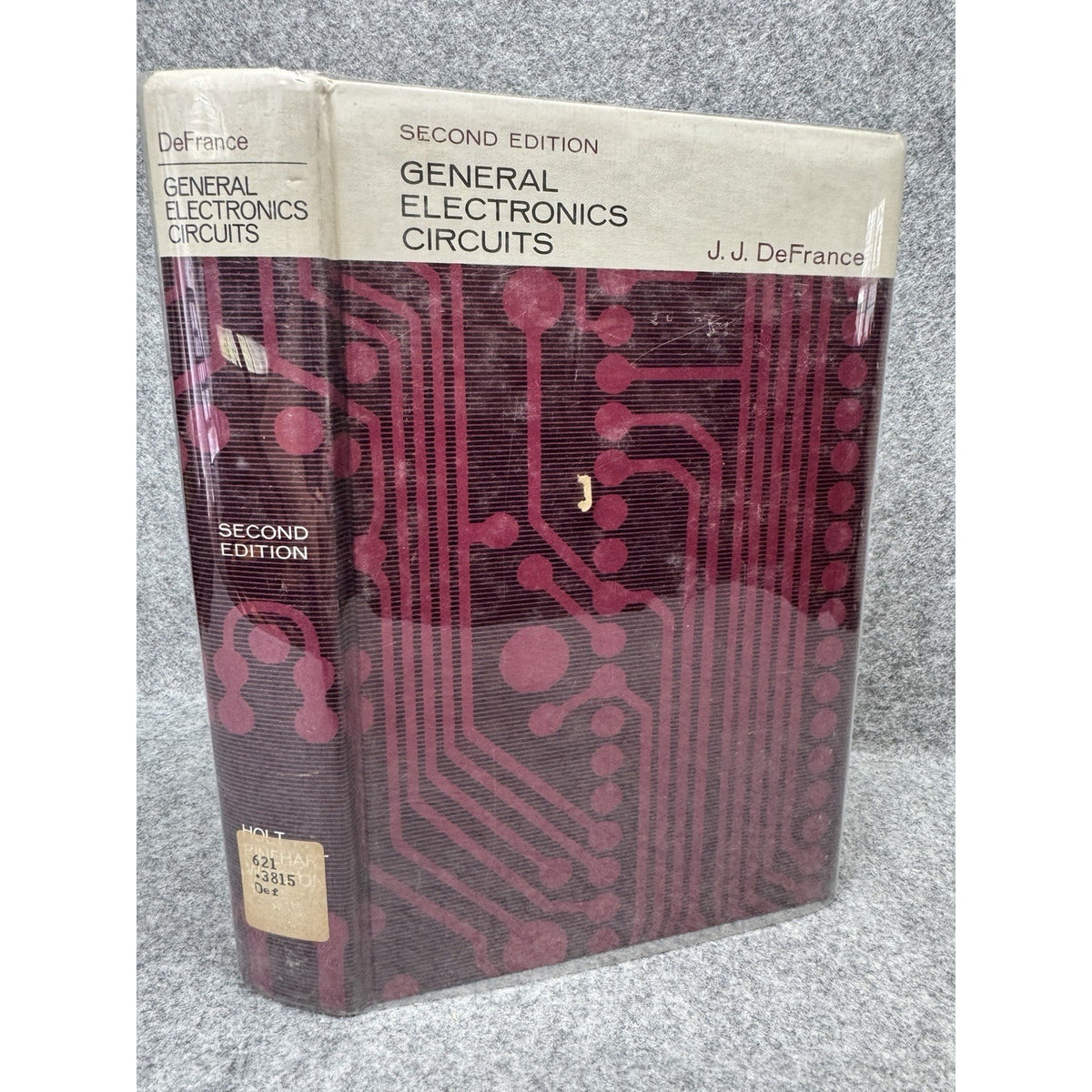 1976 General Electronics Circuits J.J. DeFrance 2nd Ed Vintage Hardcover