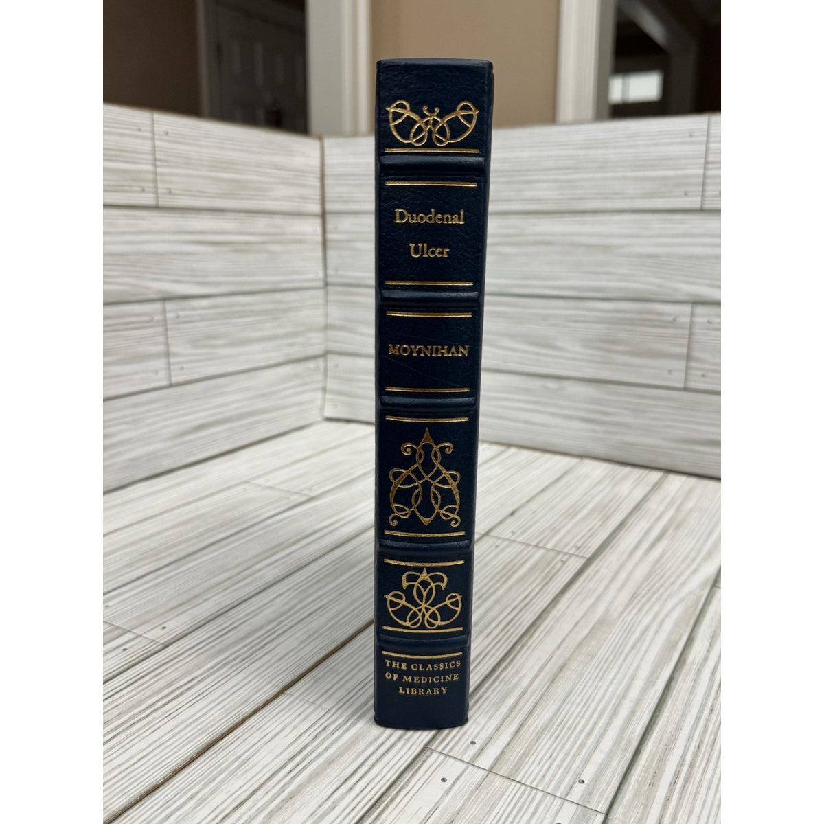 Duodenal Ulcer B.G.A. Moynihan 1991 Classics of Medicine Leather Bound HC