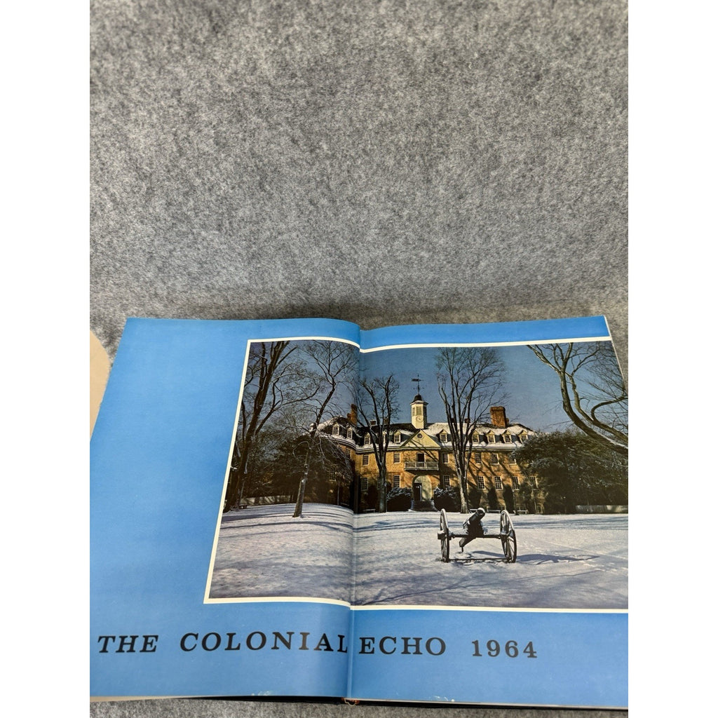 1964 Colonial Echo William & Mary College Yearbook Williamsburg VA HC