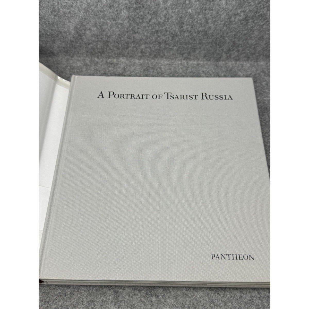 1989 A Portrait of Tsarist Russia Soviet Archives Photographs 1st US Ed HC DJ