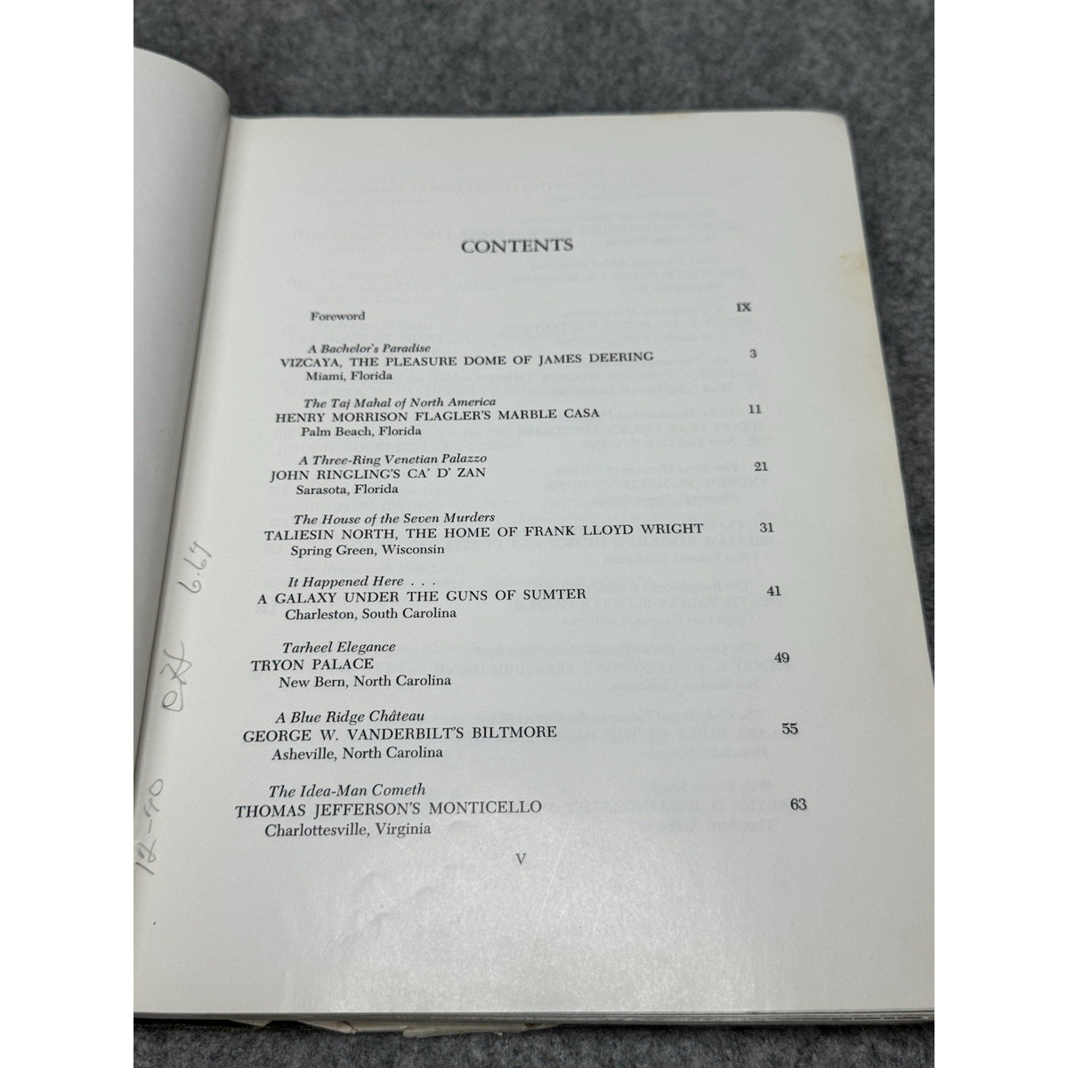 Great American Mansions and Their Stories Merrill Folsom 1963 Architecture