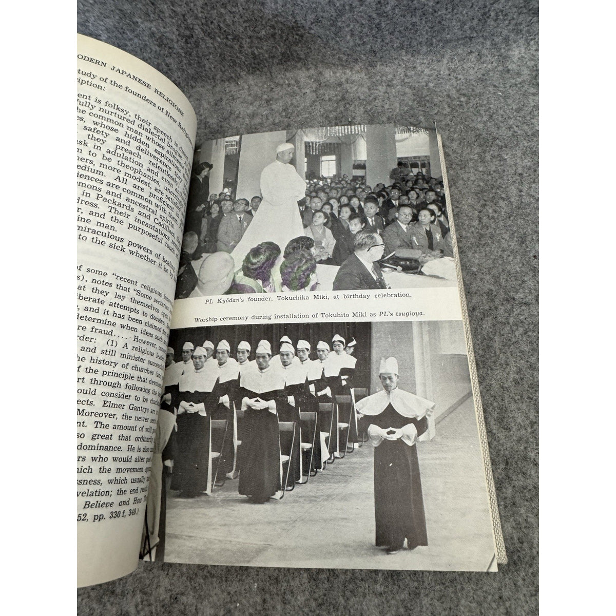Modern Japanese Religions 1963 Offner Van Straelen Healing Omotokyo HC